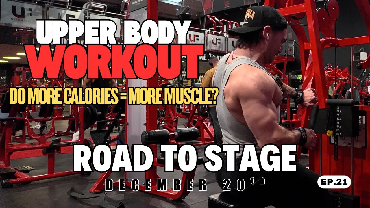 Действительно ли необходим избыток калорий для наращивания мышечной массы? | Полная тренировка ве...