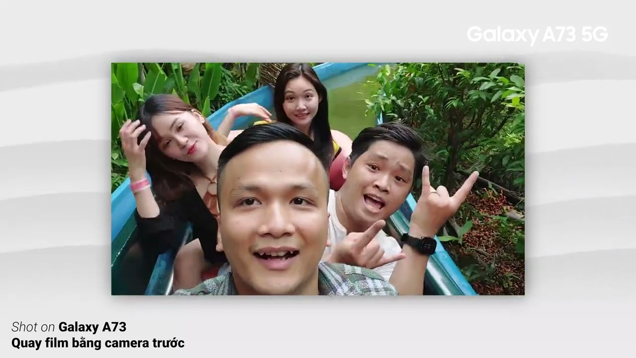 video Samsung Galaxy A73 5G 2022