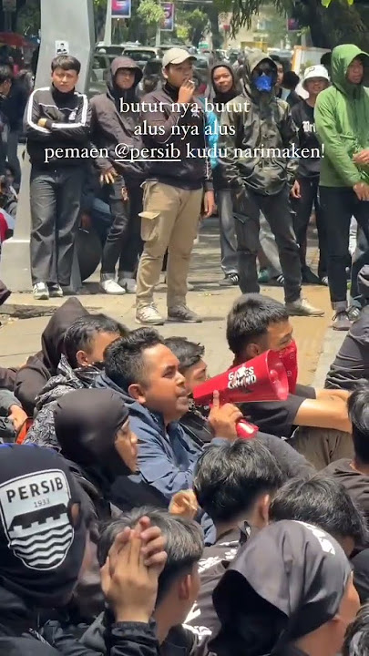 PERSIB BUTUT? Aksi demo bobotoh di graha dan Nothernwall #bobotoh #nothernwall #persib