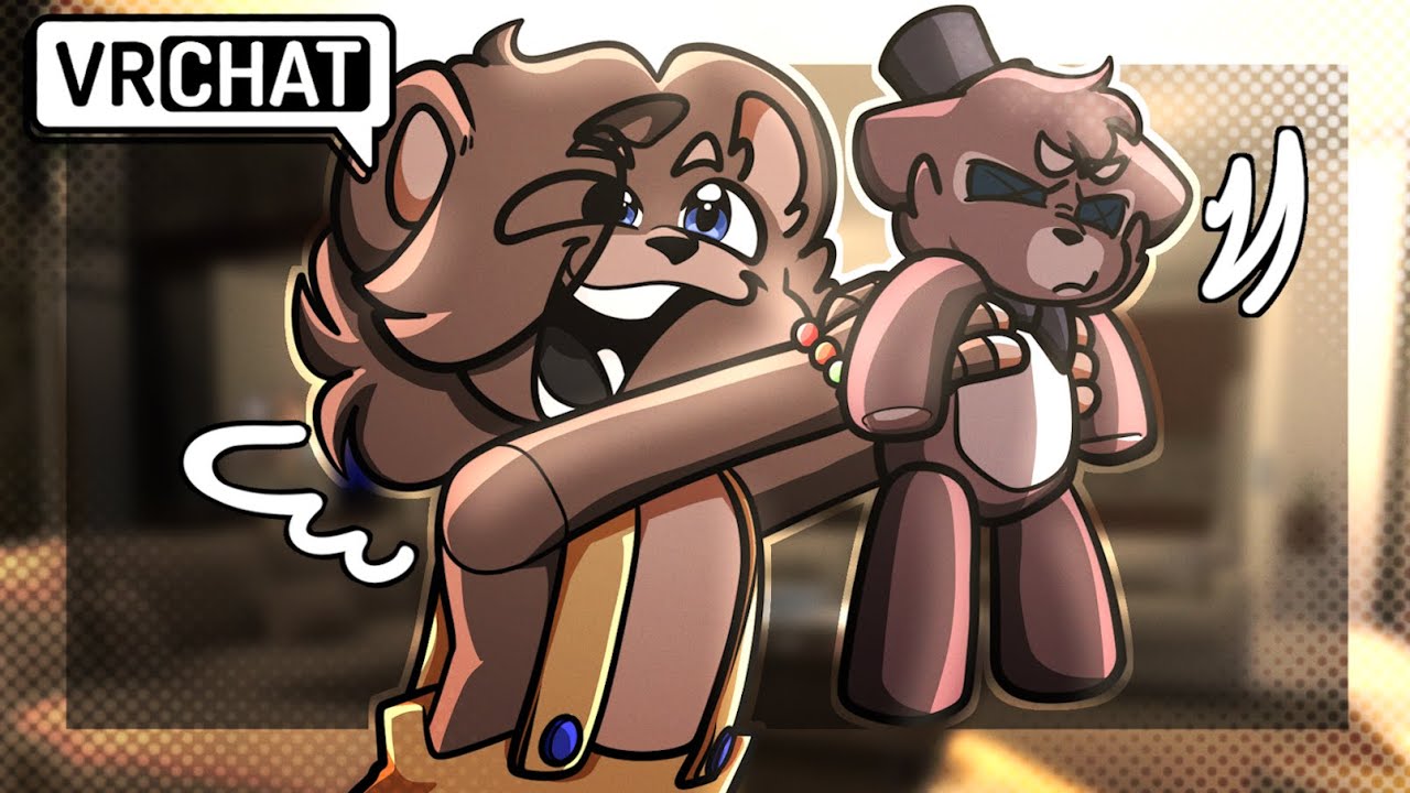 BABY FREDDY Turns His DAD into a Plushy! In VRChat