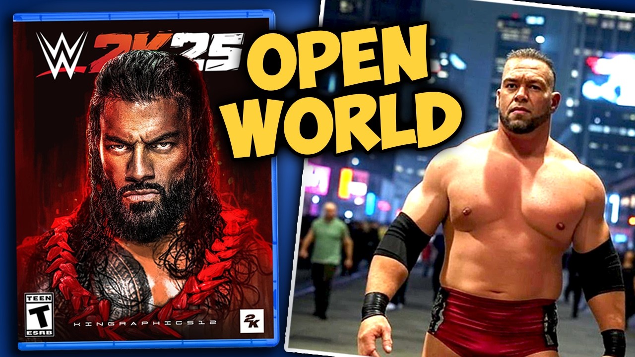 Bombshell WWE 2K25 Leak! | WWE 2K25 Is OPEN WORLD - YouTube