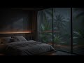 Soothing Night Rain Outside Window Bedroom 🌧️ Deep Sleep Rain Sounds for Insomnia