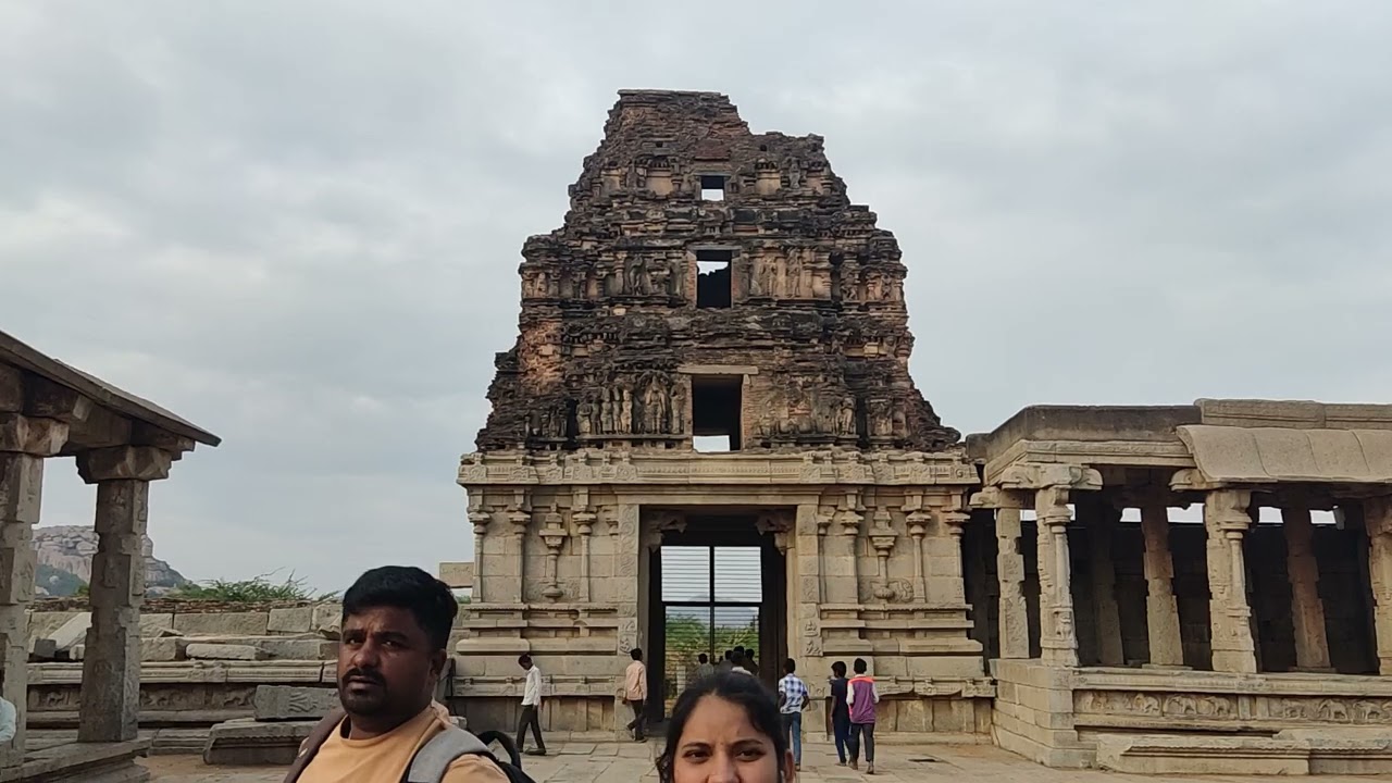 Входим к Храму-Колеснице и Храму с поющими колоннами