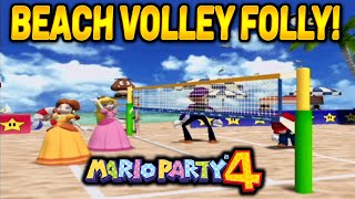 Beach Volley Folly!! (Battle Mode) | Mario Party 4 screenshot 1