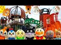 アンパンマン!おもちゃ アニメ☆公園でかくれんぼ♡みんな、どこにいるのかな? すべり台がたくさんあったよ♫ Hide and Seek in the park 【すべり台】【かくれんぼ シリーズ】