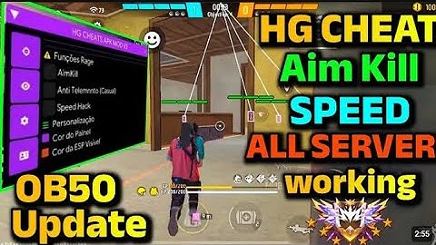 HG CHEAT MOD MENU AIM KILL  | HG CHEAT HACK FREE FIRE MAX| NO BAN NO BLACKLIST| DRIP CLIENT FREE 💯