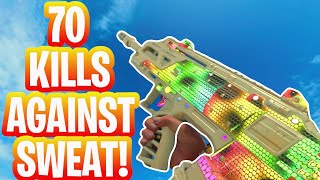 "YOU ONLY PLAY BOTS" 70 KILLS ON 4KD SWEAT! 😎