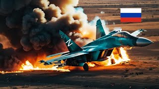 Died instantly! Three Russian SU-34 fighter jets hit by Ukrainian missiles