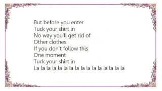 Holly Valance - Tuck Your Shirt In Lyrics