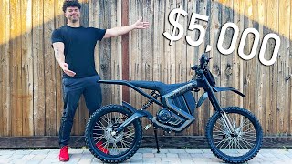 This Is The NEW $5,000 Rawwr Mantis - 2023 Electric Dirt Bike First Ride!