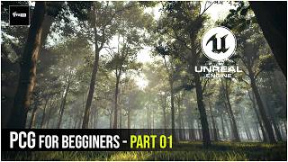 UNREAL ENGINE 5 PCG TUTORIAL FOR BEGINNERS |  PART - 01 | VFX VIBE
