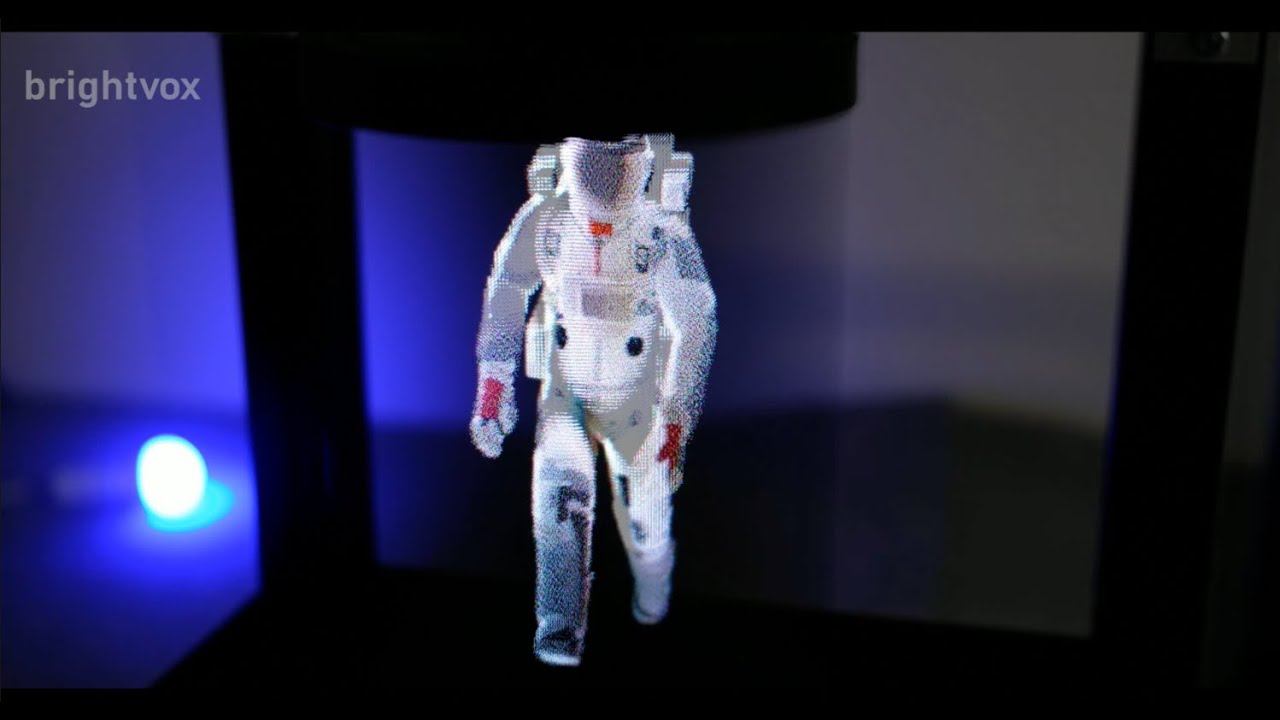 brightvox、展示会やイベント向け ホログラフィックサイネージの