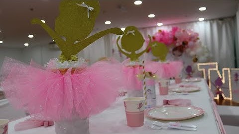 Ballerina Centerpiece | Hey its Ahra #decoration #DIYtrend #EASYDIY