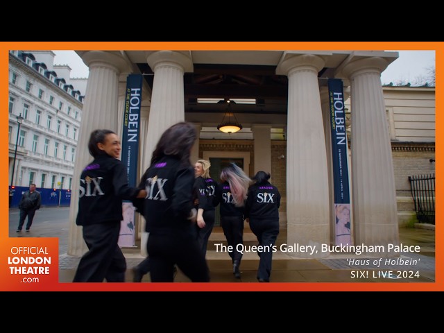 The cast of Six perform Haus Of Holbein live at The Queen's Gallery class=