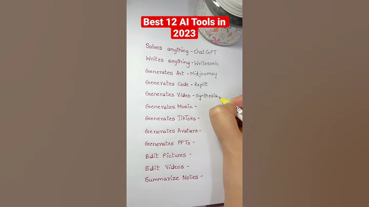 Best 12 AI Tools in 2023 - DayDayNews