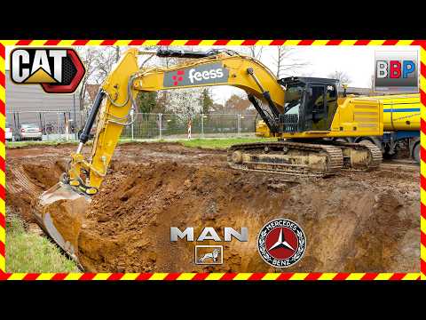 [NEUER] CAT 340 & MAN Trucks - 10.000 m³ Baugrube, Kernen, 2026. Teil 2