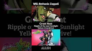 Will Anthonio Zeppeli Great Heat JoJo's Bizarre Adventure Will Anthonio Zeppeli Great Heat JoJo's Bizarre Adventure