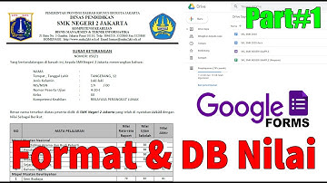PART#1 PERSIAPAN BAHAN UNTUK PENGUMUMAN KELULUSAN DENGAN GOOGLE FORM