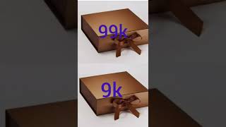 choose your one gift box #1msubscribe #1mlike