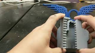 Killer Queen Arcade 3D Printed Gate Trophy