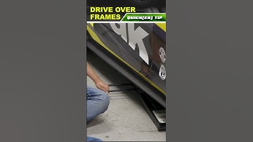 Quick[er] Tip #1 "Can I Drive Over My Frames?" #quickjack #bendpak #automotive #portable #carlife