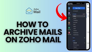 How to Archive Mails on Zoho Mail 2024?