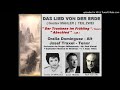 Capture de la vidéo DAS LIED VON DER ERDE ( G. Mahler ) TEIL ZWEI - Dir. P. Kletzki - O. Dominguez, Alt - J. TRAXEL, Ten