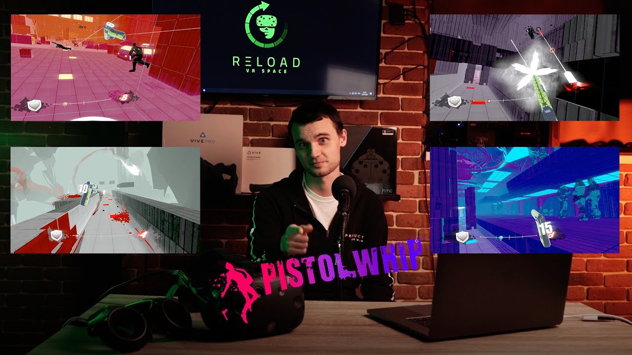 Обзор музыкального шутера Pistol Whip YouTube