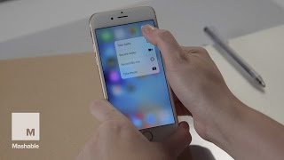 3D Touch on iPhone 6S Feature Review | Mashable Tech