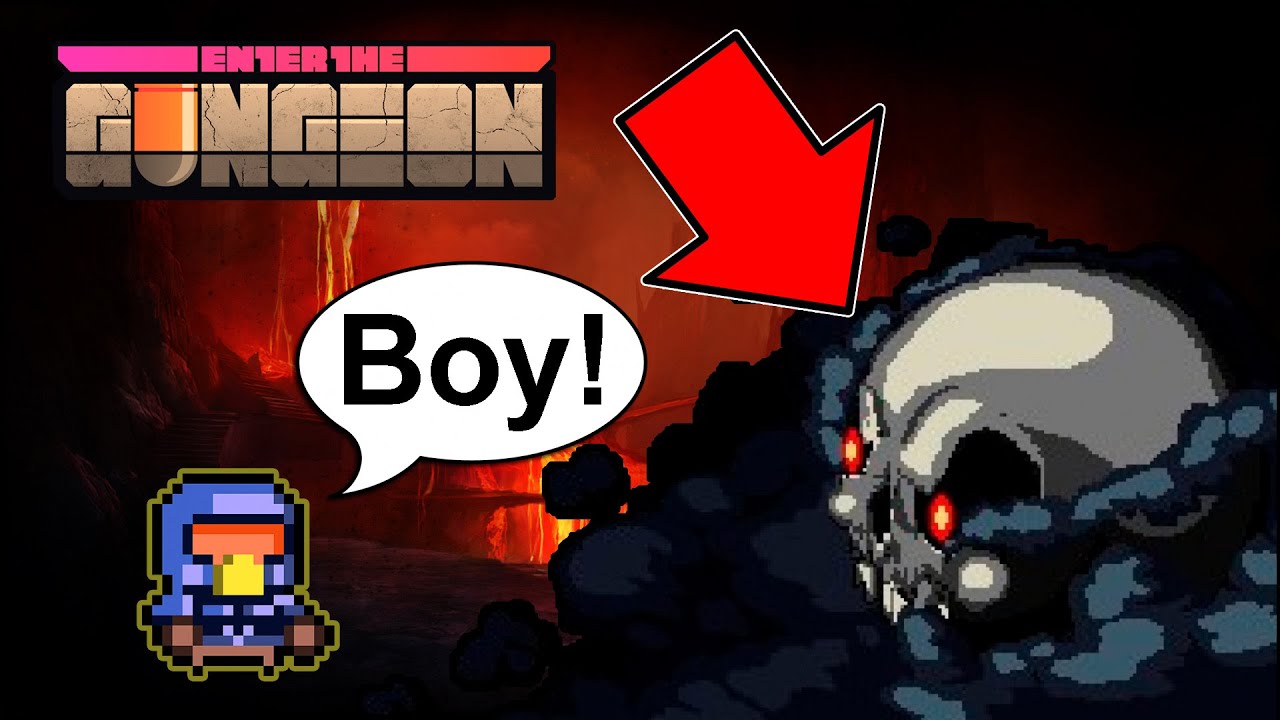 ЧУТЬ НЕ УМЕР НА САМОМ ПРОСТОМ БОССЕ // КАК? // Enter the Gungeon