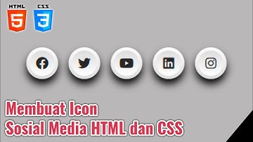 Cara Membuat Animasi Icon Sosial Media Menggunakan HTML dan CSS