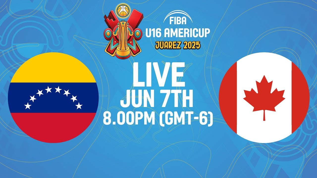 Semi-Finals | Venezuela v Canada | Full Basketball Game | FIBA U16 AmeriCup 2025