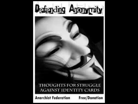 Defending Anonymity - Anarchist Federation