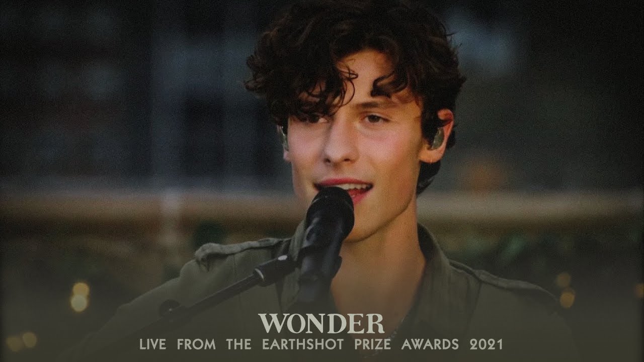 Shawn Mendes ”Wonder” (Live at The Earthshot Prize Awards 2021) YouTube