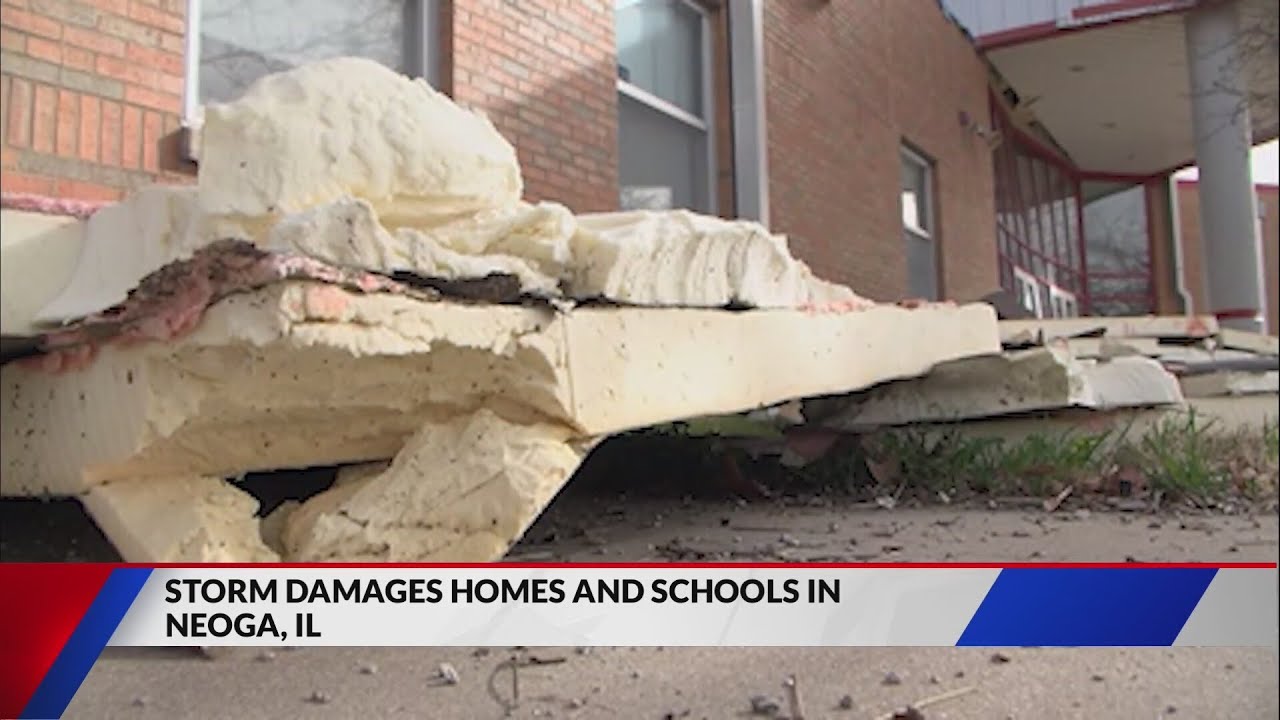 Ef2 tornado hits Neoga, Illinois; cleanup efforts underway
