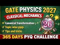 Canonical Transformation | Classical Mechanics | GATE Physics PYQs #26 | GATE physics previous year