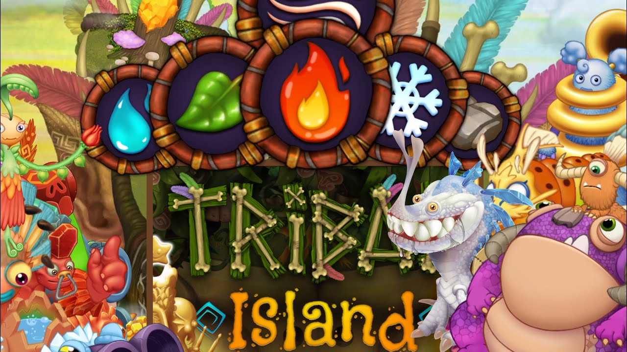 Fire monsters on tribal island! 🔥 - YouTube