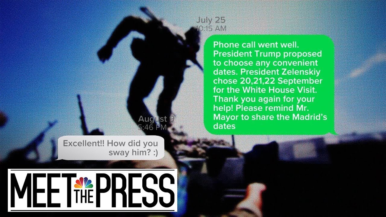 Evidence Piles Up That Trump Seeks Foreign Election Interference | Meet The Press | NBC News