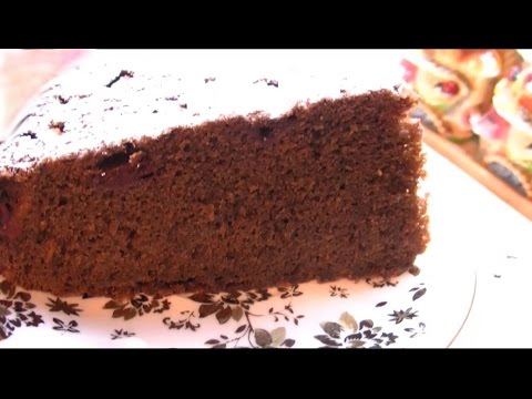 Video: Chocolate Cupcake With Cherries