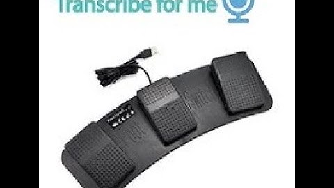 Transcribe For Me Demo Video