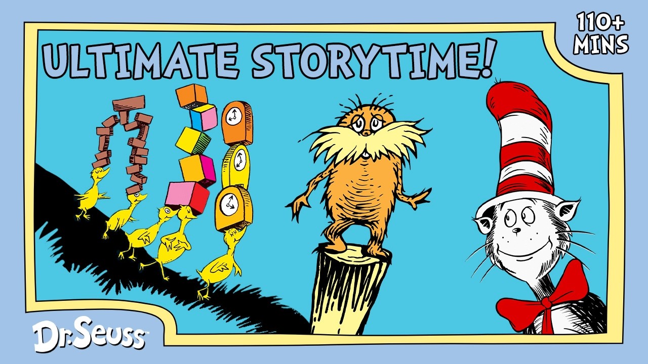 The Ultimate Dr. Seuss Story Collection! | Official Read-Along | 110+ Mins | Dr. Seuss