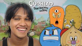 That is why you should EAT YOUR VEGGIES 😝 | CUPHEAD : Don't Deal with the Devil [GAMEPLAY IN HINDI]