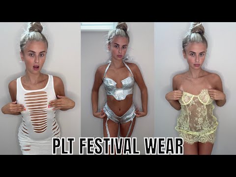 PRETTYLITTLE THING FESTIVAL TRY ON HAUL