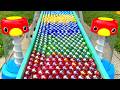 Marble Run ☆ Guppy's Rainbow Marble Run
