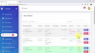 FX Funnel Video Training 7 Managing Orders in FX Funnel