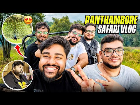 First Time Ranthambore Safari Experience - Tried Rajasthani Food 🥰