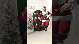 Santa comes!! #christmas #fakegrass #artigwall #partydecoration #foldable #christmasdecor