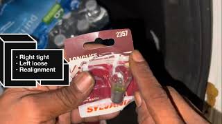 2015 KIA taillight bulb replacement in 5 minutes or less Quick and easy