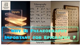 WHY IS PALAEOGRAPHY IMPORTANT FOR EPIGRAPHY | | Introduction to Palaeography | | Epigraphy Basics โธ๏ธ