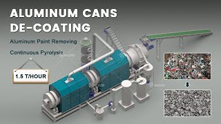 Aluminum Cans Decoating Machine - Continuous Pyrolysis Furnace